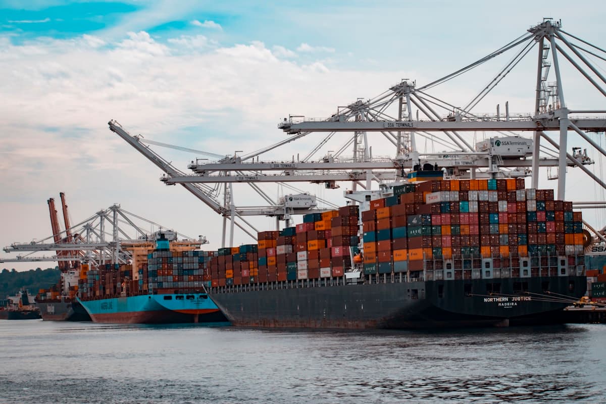 Container Handling And Port Logistics